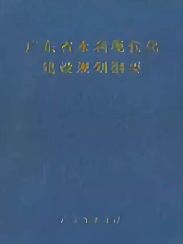 2002年公布的《廣東省水利現(xiàn)代化建設(shè)規(guī)劃綱要》 /?圖自網(wǎng)絡(luò)