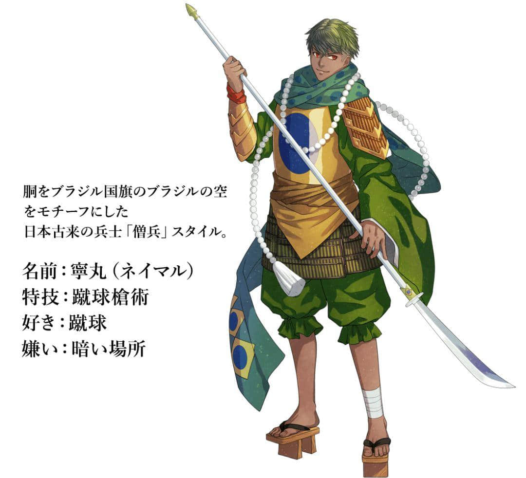 2020東京奧運(yùn)會(huì)，日本奧組委為各個(gè)國(guó)家制作了不同的動(dòng)漫形象