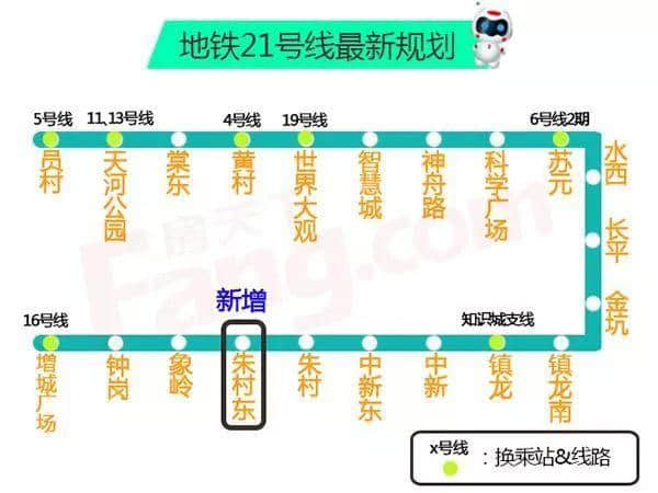 21號(hào)線開通：房產(chǎn)商笑了，員村炸了