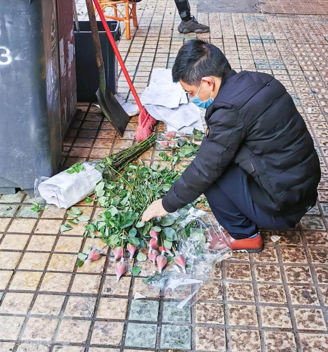 情人節(jié)的廣州街頭，沒有情人