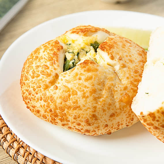▲圖為象大廚X美心菠菜芝士包(圖片來源:美團(tuán)買菜商品詳情頁)