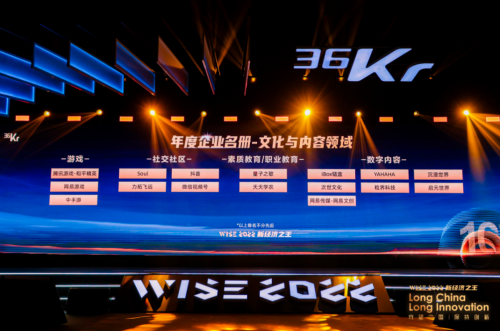 Soul入選“WISE2022新經(jīng)濟(jì)之王年度企業(yè)”名冊